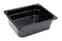 Гастроємкість з меламіну 1/2 100 мм, 320*262*100 мм, чорний One Chef