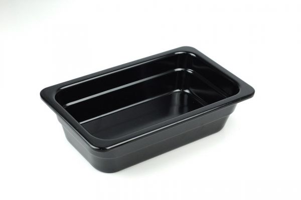 Гастроємкість з меламіну 1/3 65 мм, 325*174*65 мм, чорний One Chef