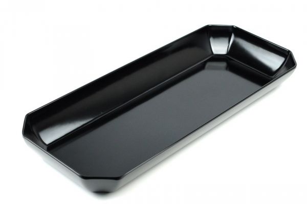 Блюдо восьмикутне з меламіну 3.7 л, 508*203*50 мм, чорний One Chef