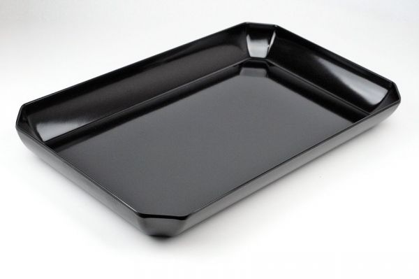 Блюдо восьмикутне з меламіну 5.8 л, 508*303*50 мм, чорний One Chef