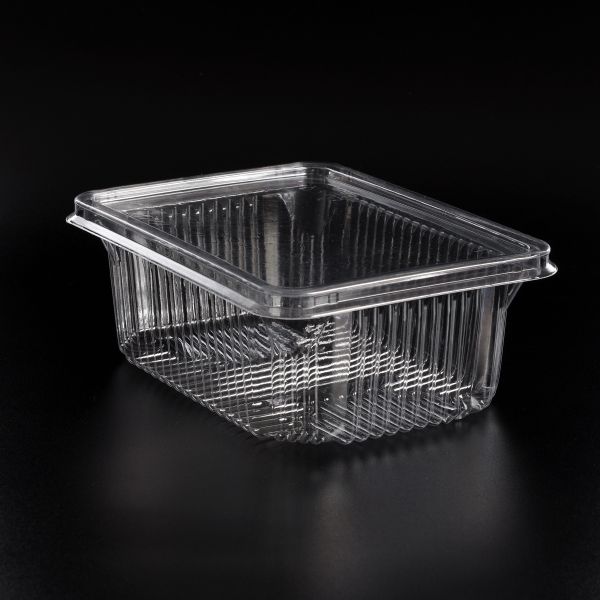 Контейнер з кришкою PS 1000 мл 179*132*65 мм ПРОЗОРИЙ