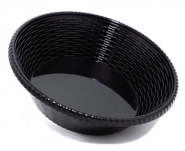 Блюдо кругле з меламіну, 297*72, чорний One Chef