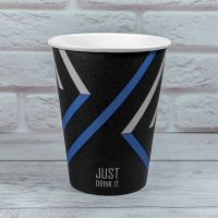 Стакан паперовий 400 мл JUST DRINK