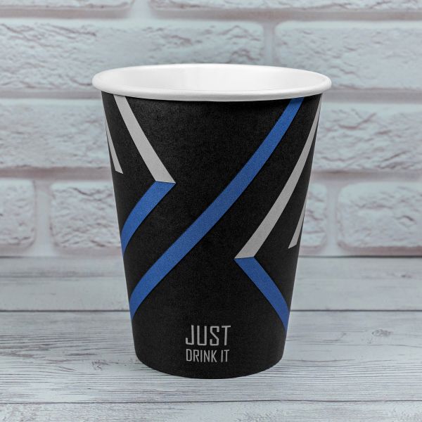 Стакан паперовий 400 мл JUST DRINK