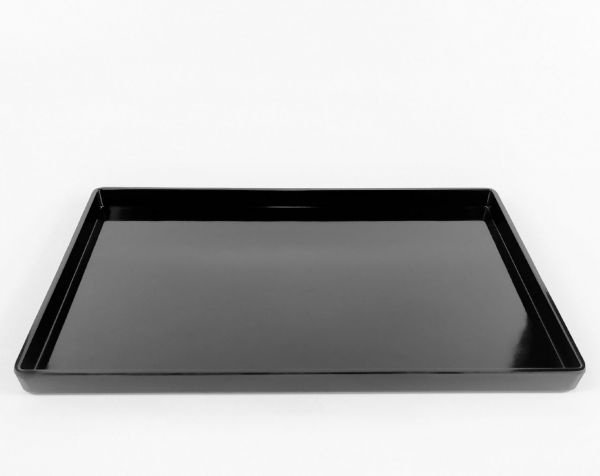 Підніс з меламіну 403*270*25 мм, чорний One Chef