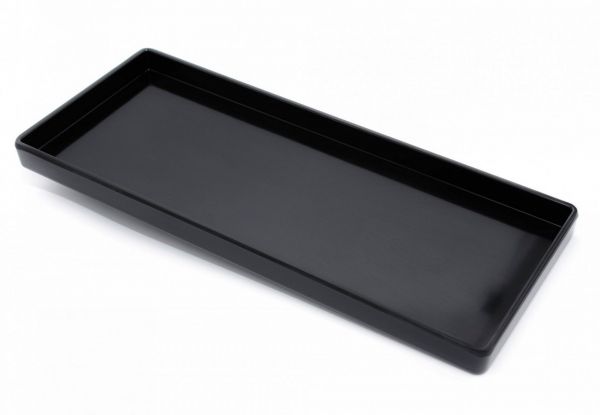 Підніс з меламіну 335*138*20 мм, чорний One Chef