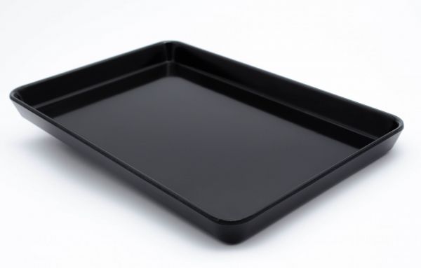 Підніс з меламіну 282*190*26 мм, чорний One Chef