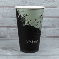Стакан паперовий 500 мл VINTAGE