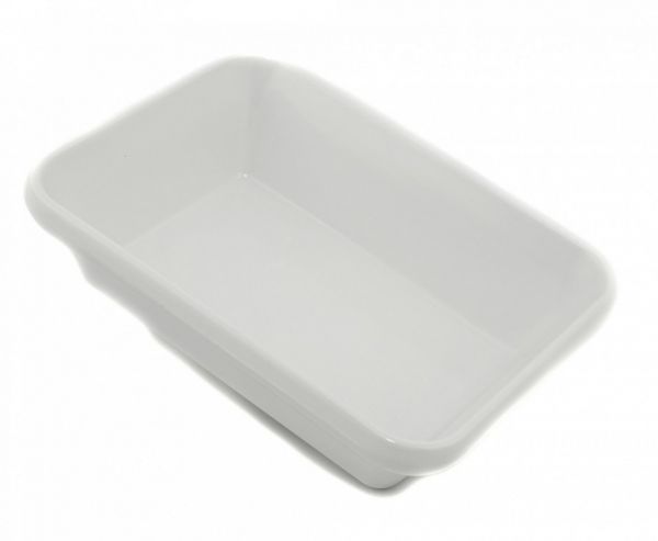 Блюдо для викладки продуктів з меламіну 148*190*55 мм, білий One Chef