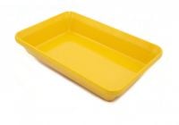 Блюдо для викладки продуктів з меламіну 300*190*55 мм, пісочне One Chef