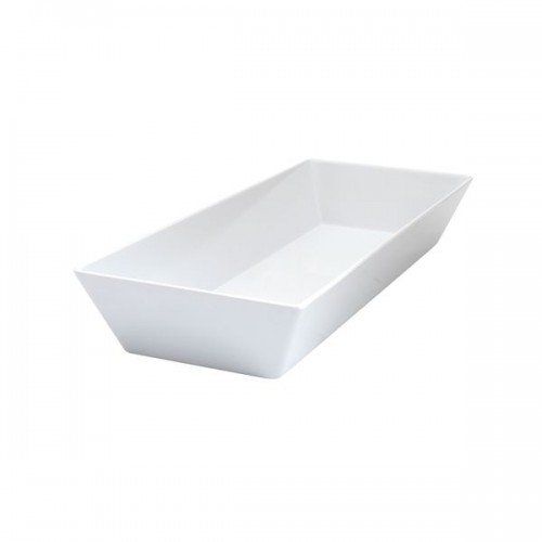 Блюдо прямокутне з меламіну 497*193*70 мм, білий One Chef