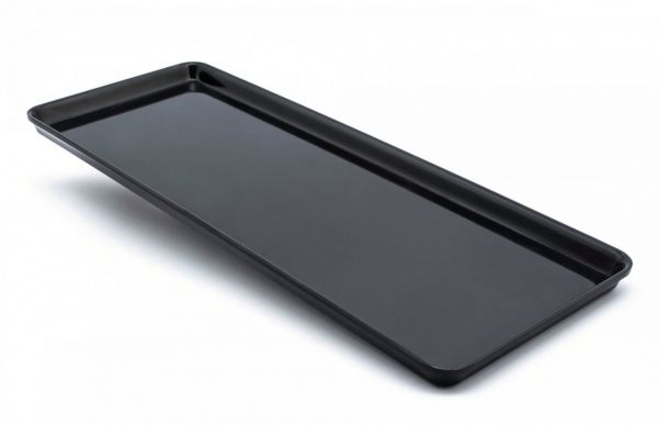 Блюдо прямокутне з меламіну 389*154*15 мм, чорний One Chef