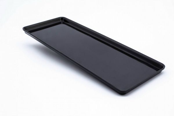 Блюдо прямокутне з меламіну, 500*180*17 мм, чорний One Chef