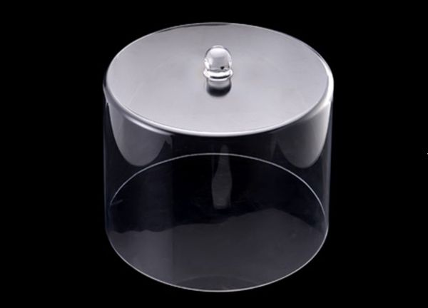 Кришка-ковпак для торту акрил 315*315*245 мм One Chef