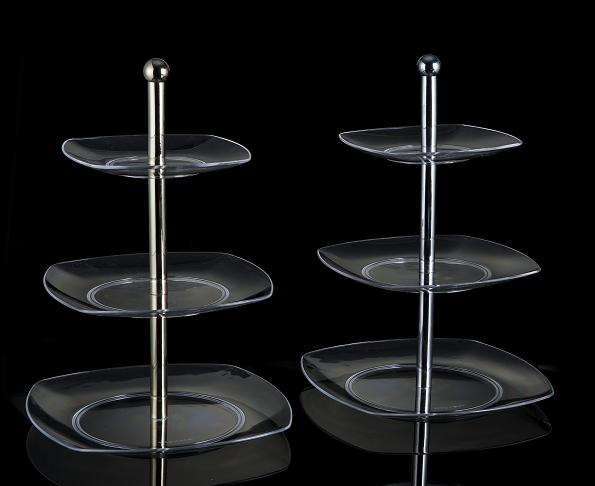 Етажерка 3 яруси акрил 300*255*205*43H мм One Chef