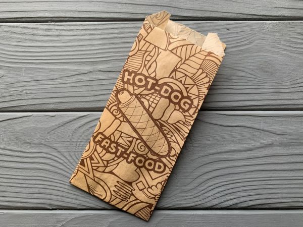 Упаковка для французьких хот-догів 170*70*40 мм 40 г/м2