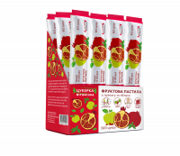 Фруктова пастила Гранат-яблуко 15 гр