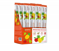 Фруктова пастила Ананас, груша та яблуко 15 гр