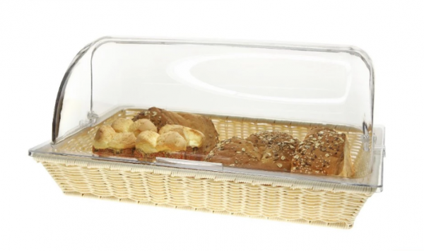 Корзинка з відкриваючою кришкою ковпаком 550*330*260 мм One Chef