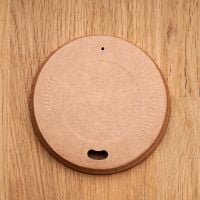 Кришка паперова d-90 крафт 50 шт