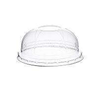 Кришка пластикова D-90 мм РЕТ купол без отвору 100 шт