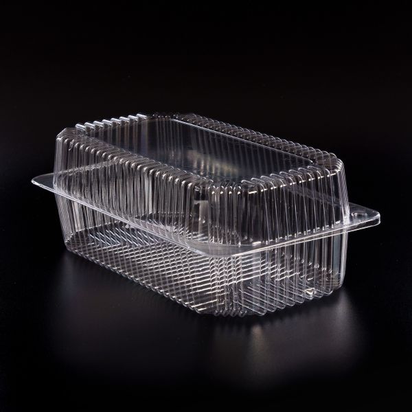 Контейнер з кришкою РS 950+750 мл 229*129*80 мм ПРОЗОРИЙ