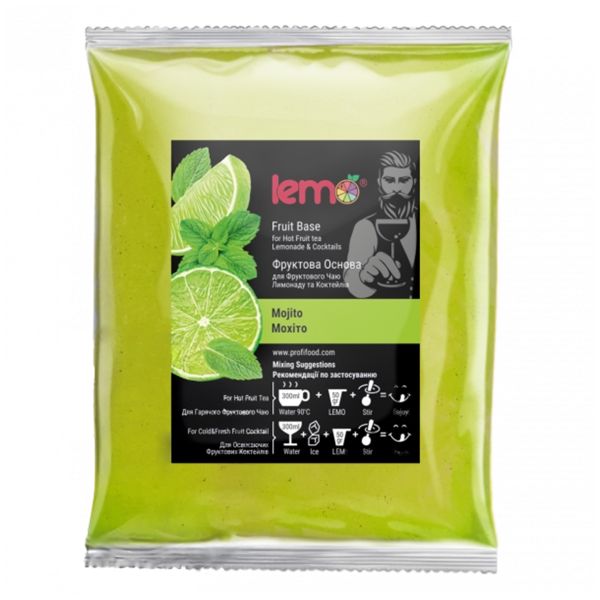 Концентрат для лимонаду та чаю LEMO Мохіто 1 кг