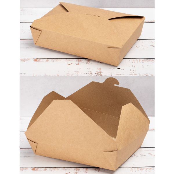 Упаковка для других страв 1500 мл 195*138*48 мм КРАФТ