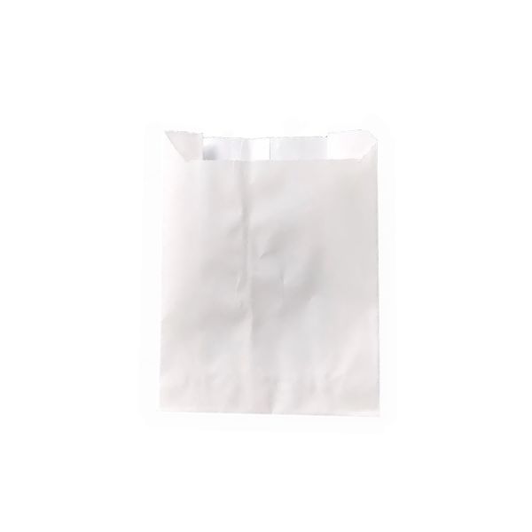 Упаковка для картоплі фрі 150-200 г жиростійка 140*100*40 мм 70г/м2 БІЛА 100 шт