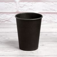 Стакан паперовий 250 мл Антрацит