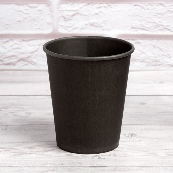 Стакан паперовий 270 мл Антрацит