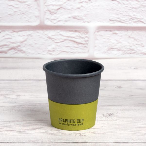 Стакан паперовий 110 мл GRAPHITE CUP