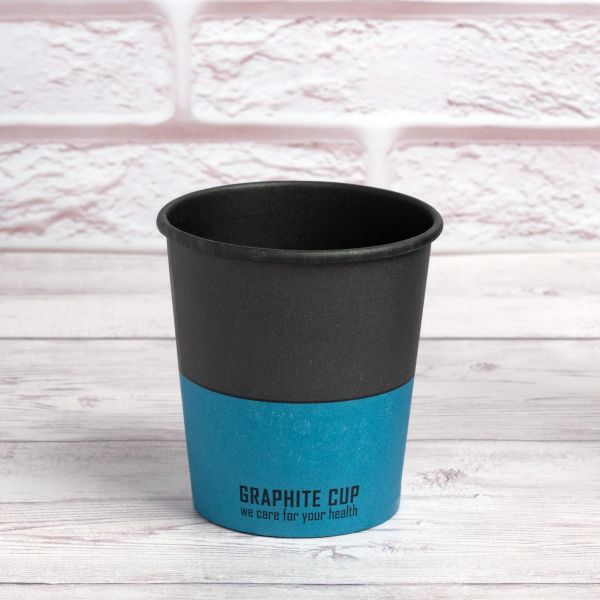Стакан паперовий 185 мл GRAPHITE CUP