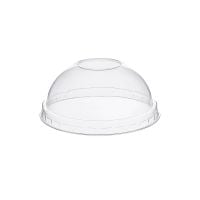 Кришка пластикова на РЕТ Люкс купол без отвору 100 шт