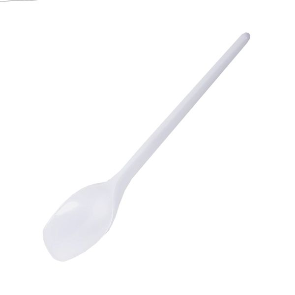 Ложка кавова 13 см БІЛА 100 шт