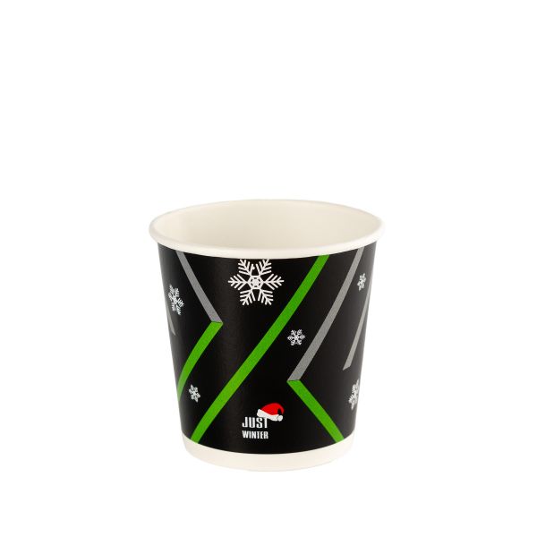 Стакан паперовий двошаровий Just Winter 180 мл