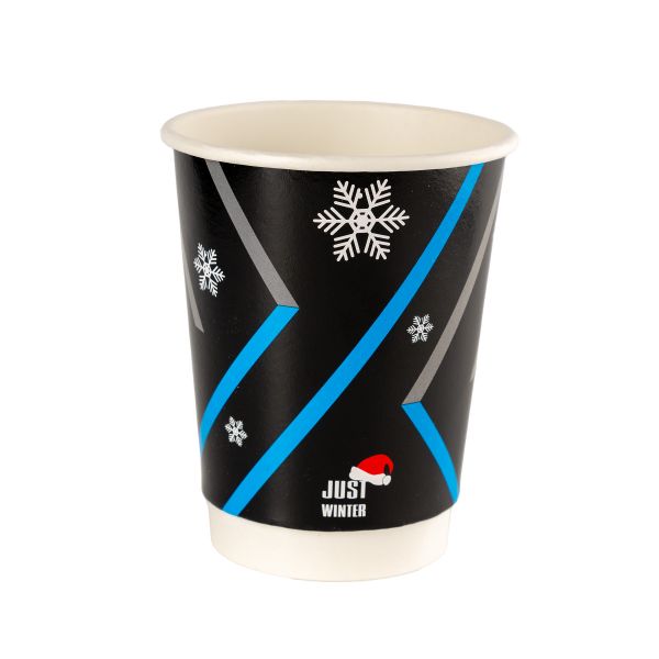 Стакан паперовий двошаровий Just Winter 400 мл