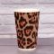 Гофростакан 500 мл Леопард 20 шт