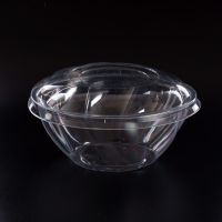 Салатник з кришкою РЅ 1200 мл d-198 мм h-100 мм ПРОЗОРИЙ