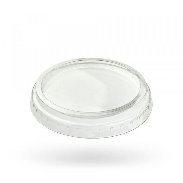 Кришка пластикова на РЕТ Light плоска без отвору 100 шт