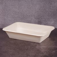 Лоток БИО 1300 мл 263*184*56 мм из кукурузного крахмала 150 шт