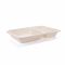 Лоток двосекційний БІО 270*190*30 мм з кукурудзяного крохмалю 200 шт