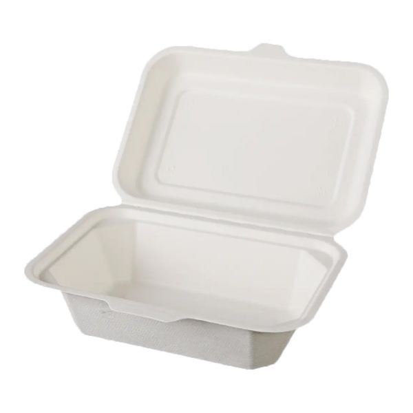 Ланч-бокс БІО 187*160*74 мм з цукрової тростини 50 шт