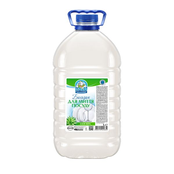 Бальзам для миття посуду BALU Алое вера 5 л РЕТ