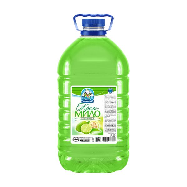Рідке крем-мило BALU Лайм-Фейхоа 5 л РЕТ