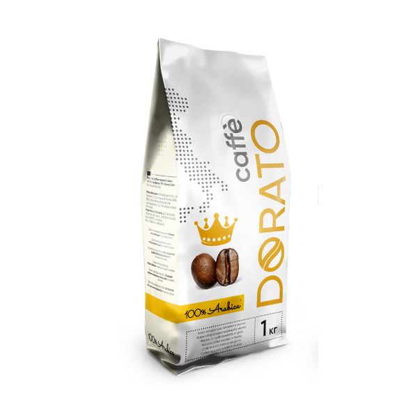 Кава зернова Dorato 100% Arabica 1 кг