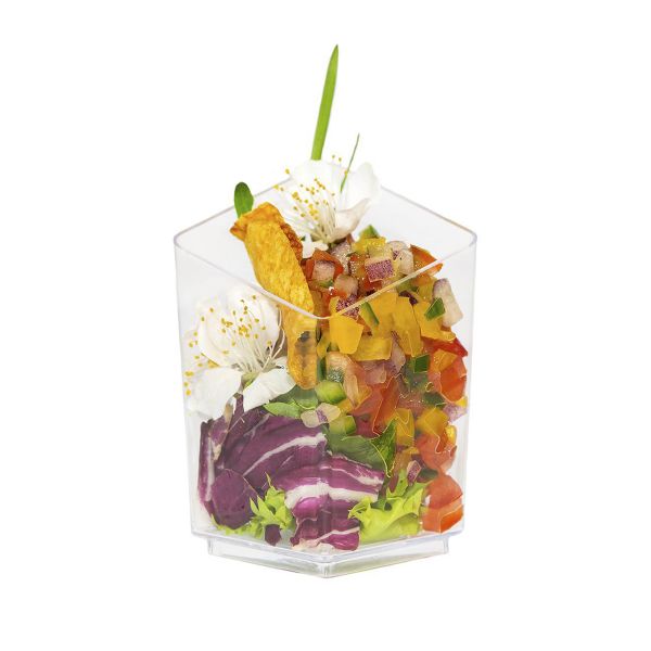 Стакан склоподібний ПРИЗМА 51 мл 10 шт