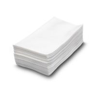 Серветки банкетні 33*33 см 1/8 складання 2 шари целюлозні білі 200 шт