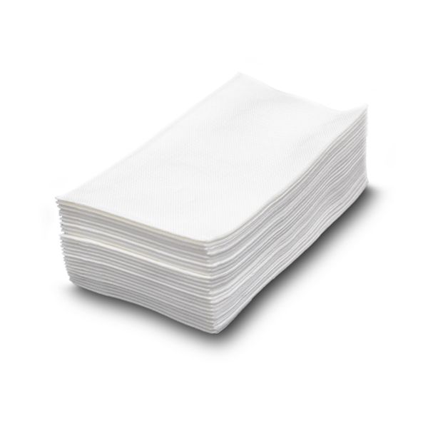 Серветки банкетні 33*33 см 1/8 складання 1 шар целюлозні білі 300 шт