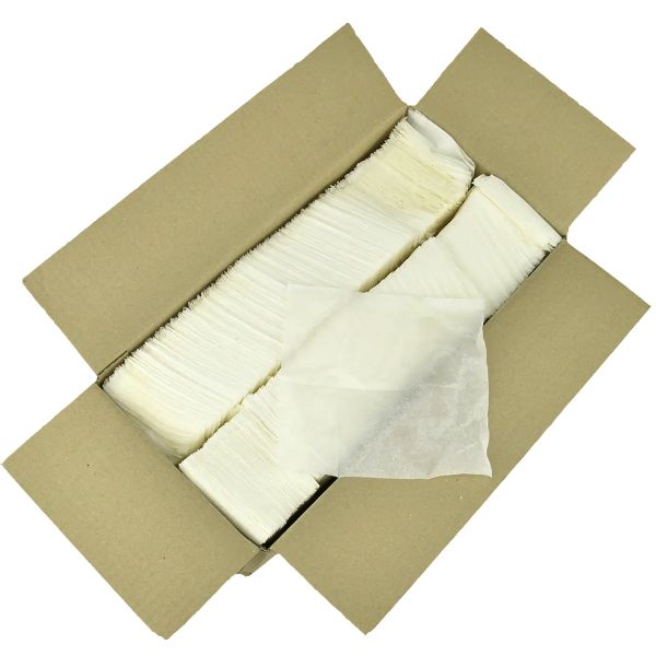 Серветки для диспенсера 17*17 см 1/4 складання 1 шар целюлозні білі 2000 шт